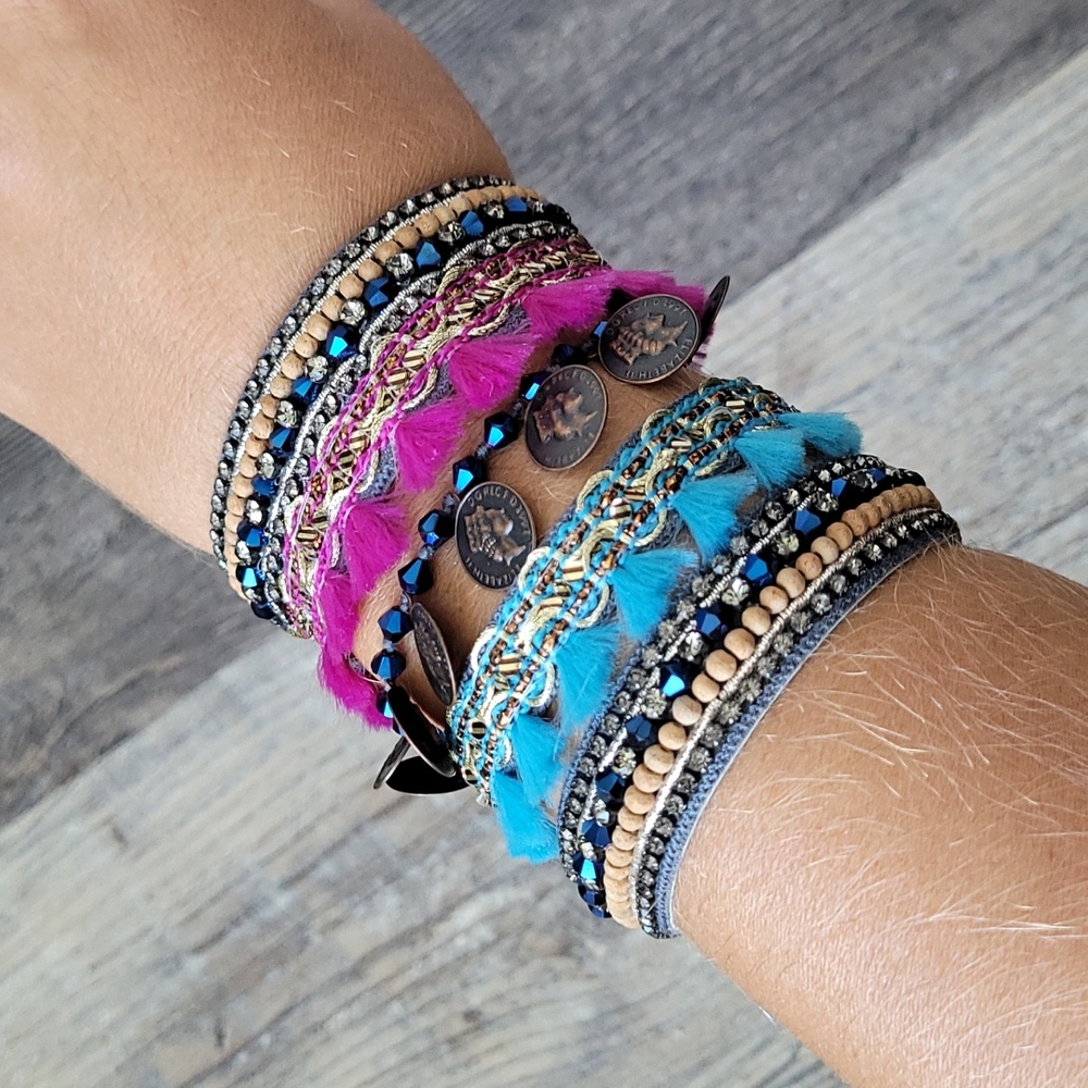 NWOT Deepa Gurnani Multi Layered Bracelet